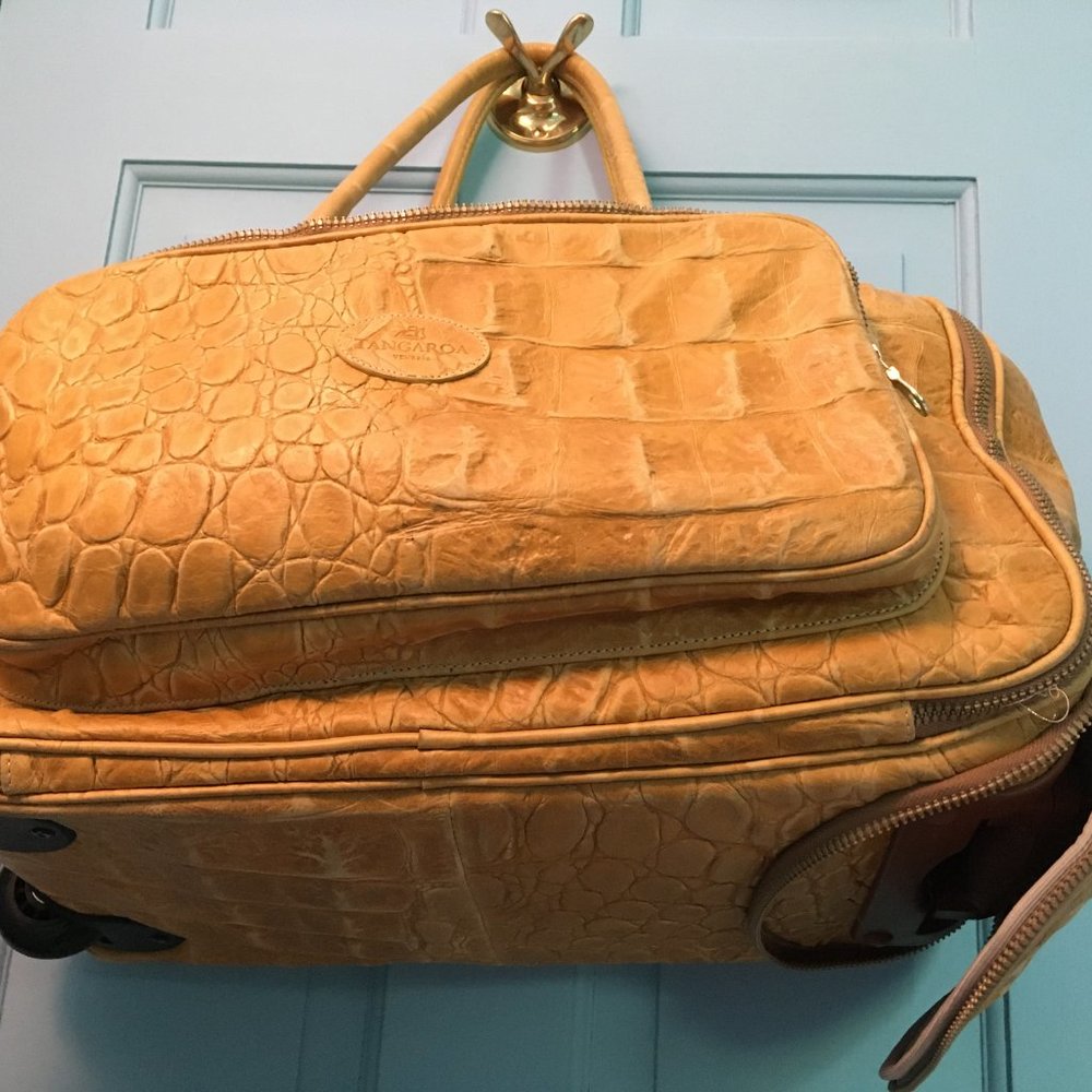 Terrida Yellow travel bag luggage carryon Tangaro - Picture 8 of 15